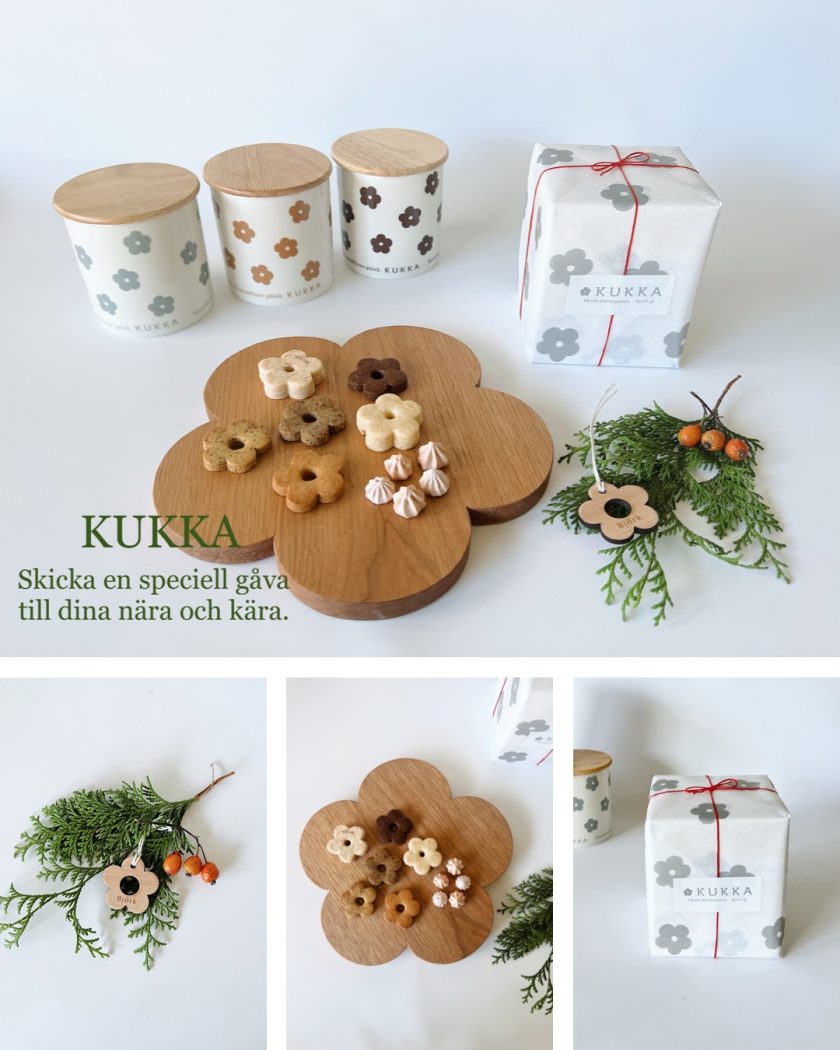 ビヨルク KUKKA お花のカッティングボードL - 収納/キッチン雑貨